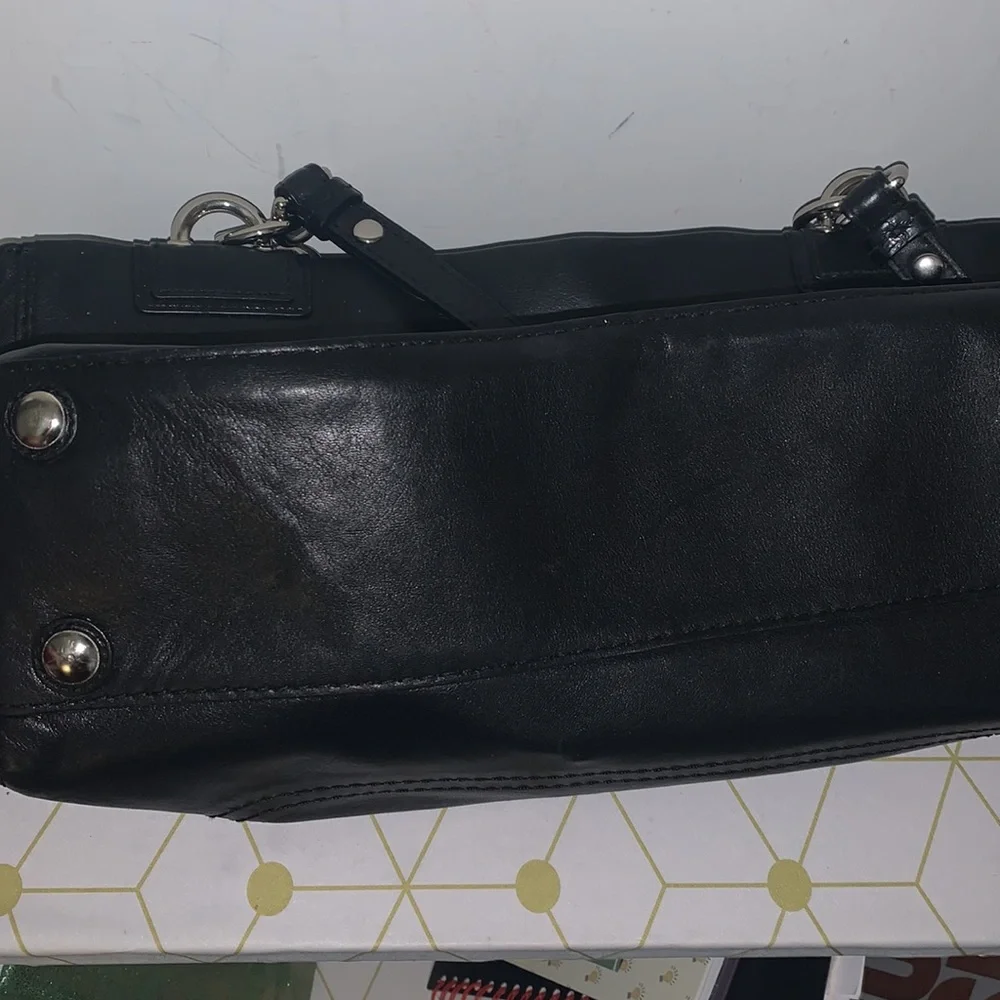 Black Coach purse - Picture 10 of 11